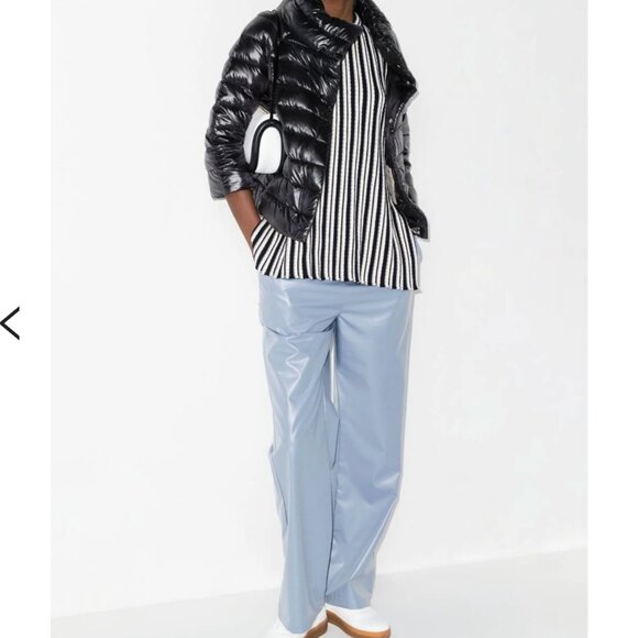 HERNO Shiny Black “Sofia” Puffer Jacket IT38 - Picture 2 of 8